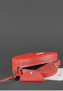 Фото Кругла сумочка Tablet рубін - червона